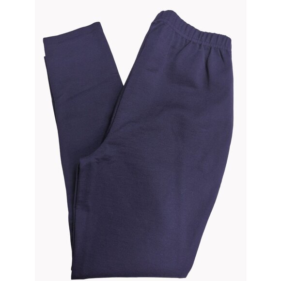 Vintage QVC Fashion Formulas Size S Womens Purple Elastic Waist Pull On Pants - Picture 1 of 6